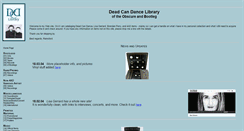 Desktop Screenshot of deadcandancelibrary.com